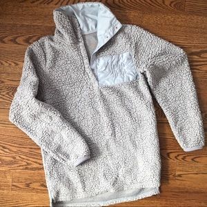 Fuzzy alpha phi sorority sweatshirt